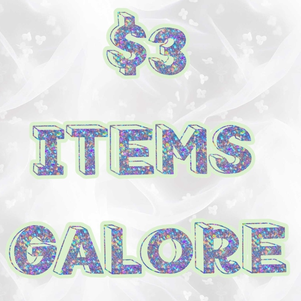 🛍️$3 ITEMS🛍️
